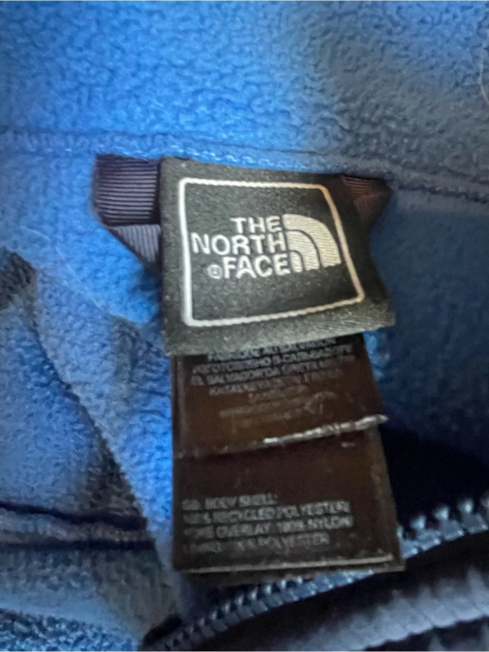 The North Face Kids Blue & Navy Denali Fleece Jacket XL 18/20